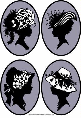 Silhouette Silver Cameos #2