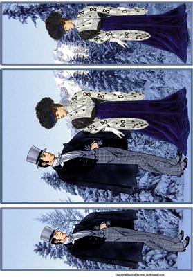 Victoriana Winter Fashions #9 Gatefold
