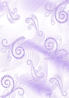 Jewelled Swirls Amethyst