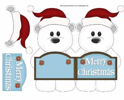 Christmas Polar Bear