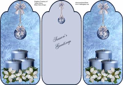 Classic Christmas Elegance #2 Trifold