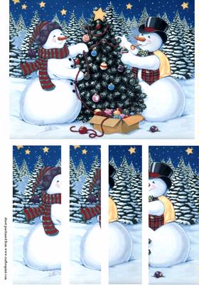 Snowmen's Merry Christmas