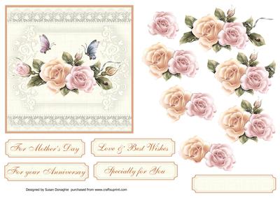 Ivory Lace Floral