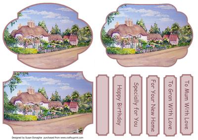 Cotswold Village Plaques