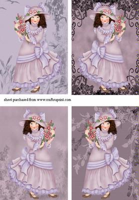 Victorian Flower Girl #3