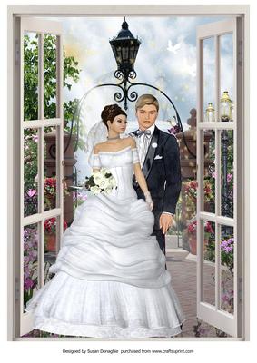Wedding Day - After the Ceremony A4 Card Front