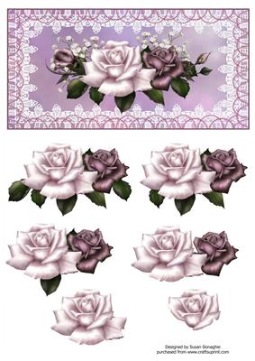 Antique Roses & Pearls
