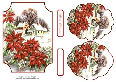 Vintage Christmas Plaques #2