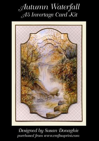 Autumn Waterfall A5 Invertage Card Kit