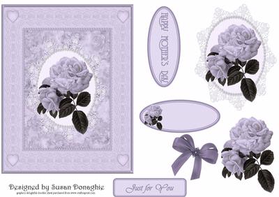 Blue Moon Roses, Pearls & Lace