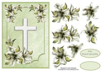 White Lilies with Sympathy
