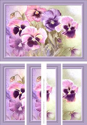 Pansies in Watercolour