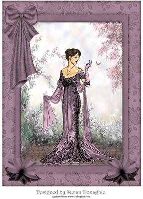 Lady on the Patio A4
