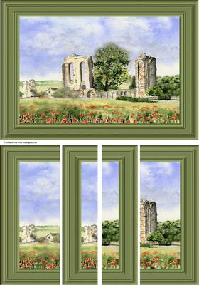 Poppies Among the Ruins