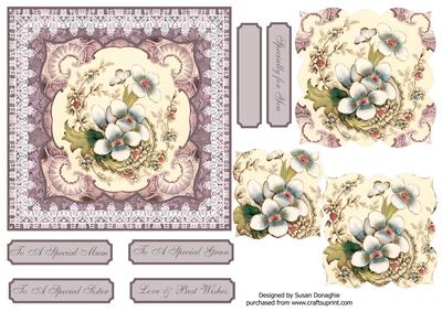 Vintage Posy & Lace