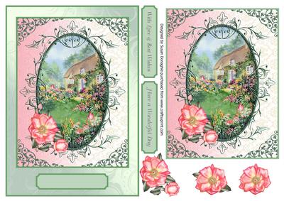 Country Cottage & Roses