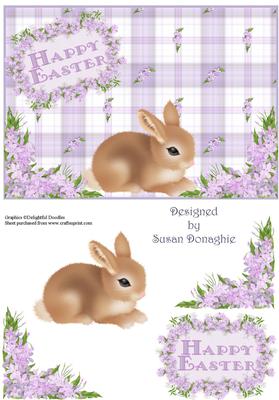 Easter Bunny & Wisteria