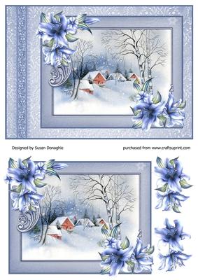 Silent Night & Winter Lilies