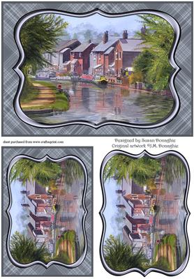 Sandiacre Canal Scene