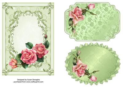 Floral Rose Toppers