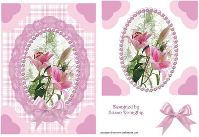Lilies, Lace & Pearls