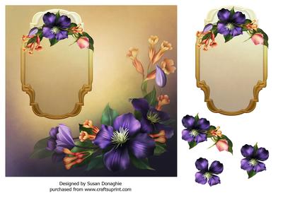 Summer Flowers 7x& Card Front