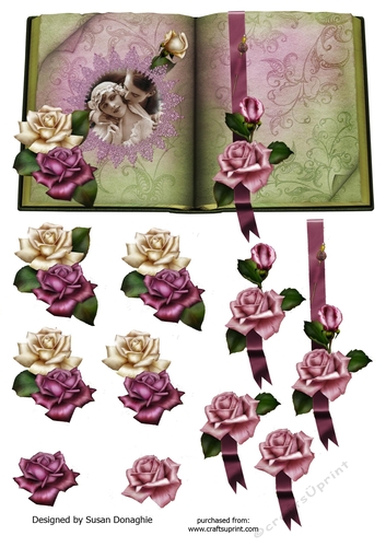 Wedding Anniversary Book of Roses