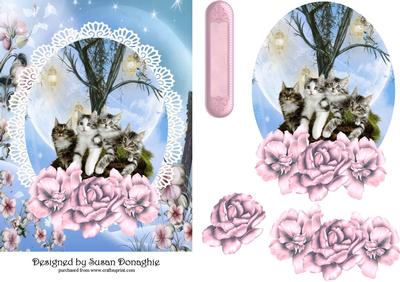 Kittens and Roses 6