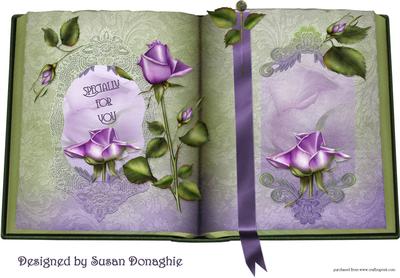 Lavender Book of Roses