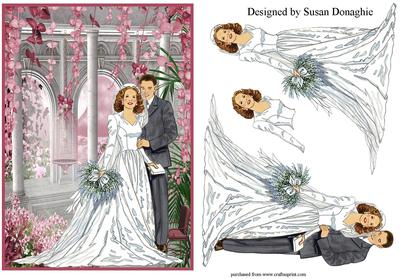 Wedding Extravaganza Bride and Groom 2 A5