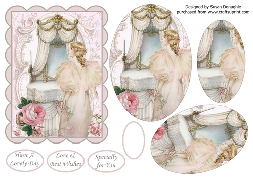 Lady at her Toilette
