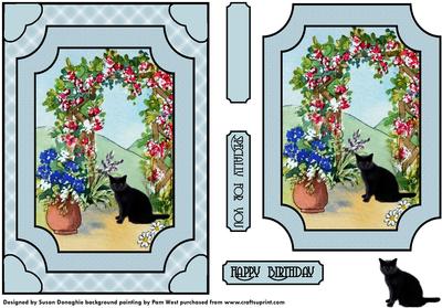 Black Cat by the Archway