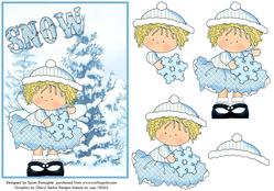 Christmas Snow Angel