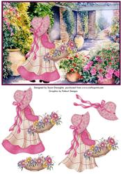 Mary Walking in the Garden