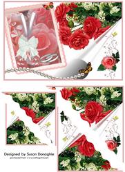 Wedding & Anniversary #4 Wavy Edge Corner Stacker