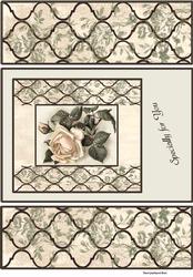 Shabby Chic Roses #2 Gatefold