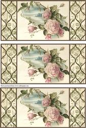 Shabby Chic Scenic Roses