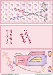 Ladies Golf Trifold