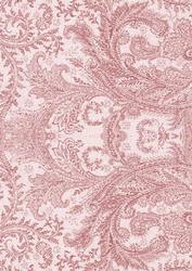 Fern Swirl Burgundy