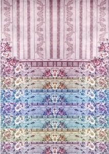 Victoriana Rose Pattern Backing Papers