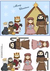 Childrens' Nativity Scene #1