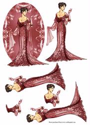 Festive Fashion Ladies #1 Garnet
