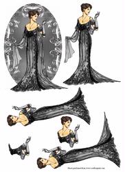 Festive Fashion Ladies #1 Black Diamond