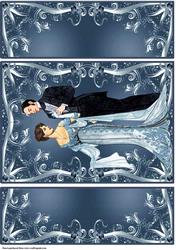 Festive Fashion Lady #1 Gatefold Aquamarine