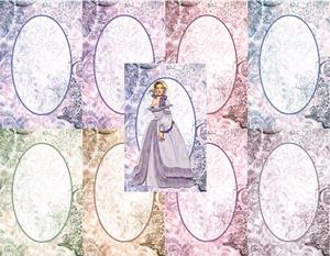Lace & Pearls Aperture Frames