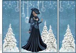 Winter Elegance Lady