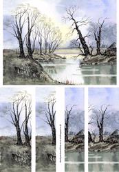 Winter by the Riverside