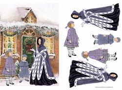 Victorian Family Christmas Visit