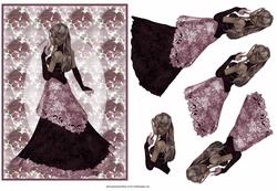 Elegance #7 "roses of Picardy"