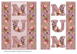 Mum Floral Tapestry